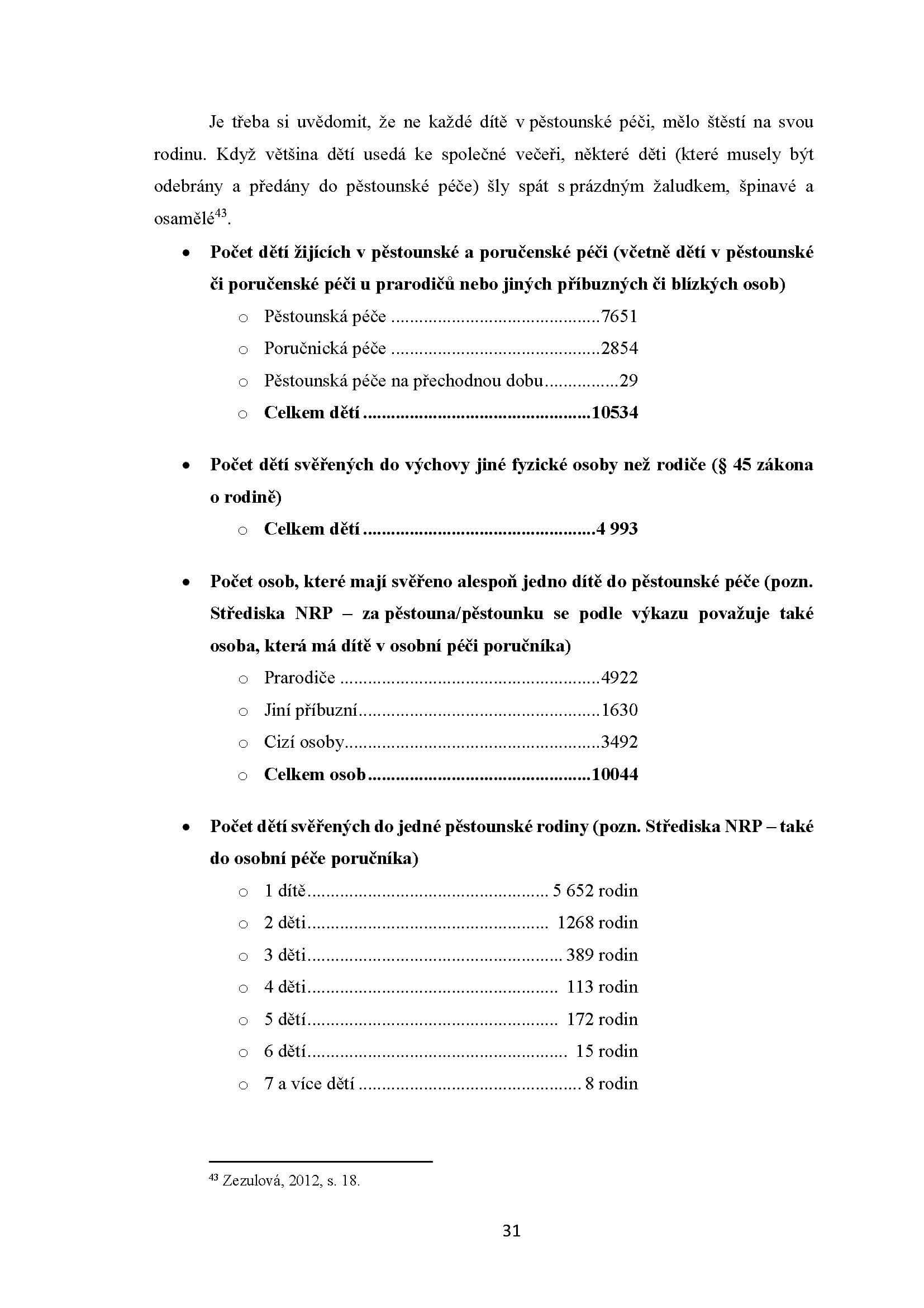 Tabulátory a zarovnanie v diplomovej práci